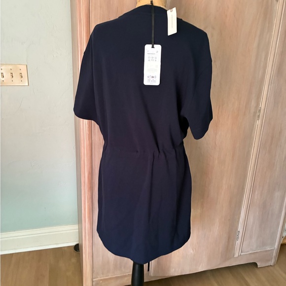 VARLEY MAPLE SHORT-SLEEVE MINI DRESS navy medium Large - Picture 8 of 16
